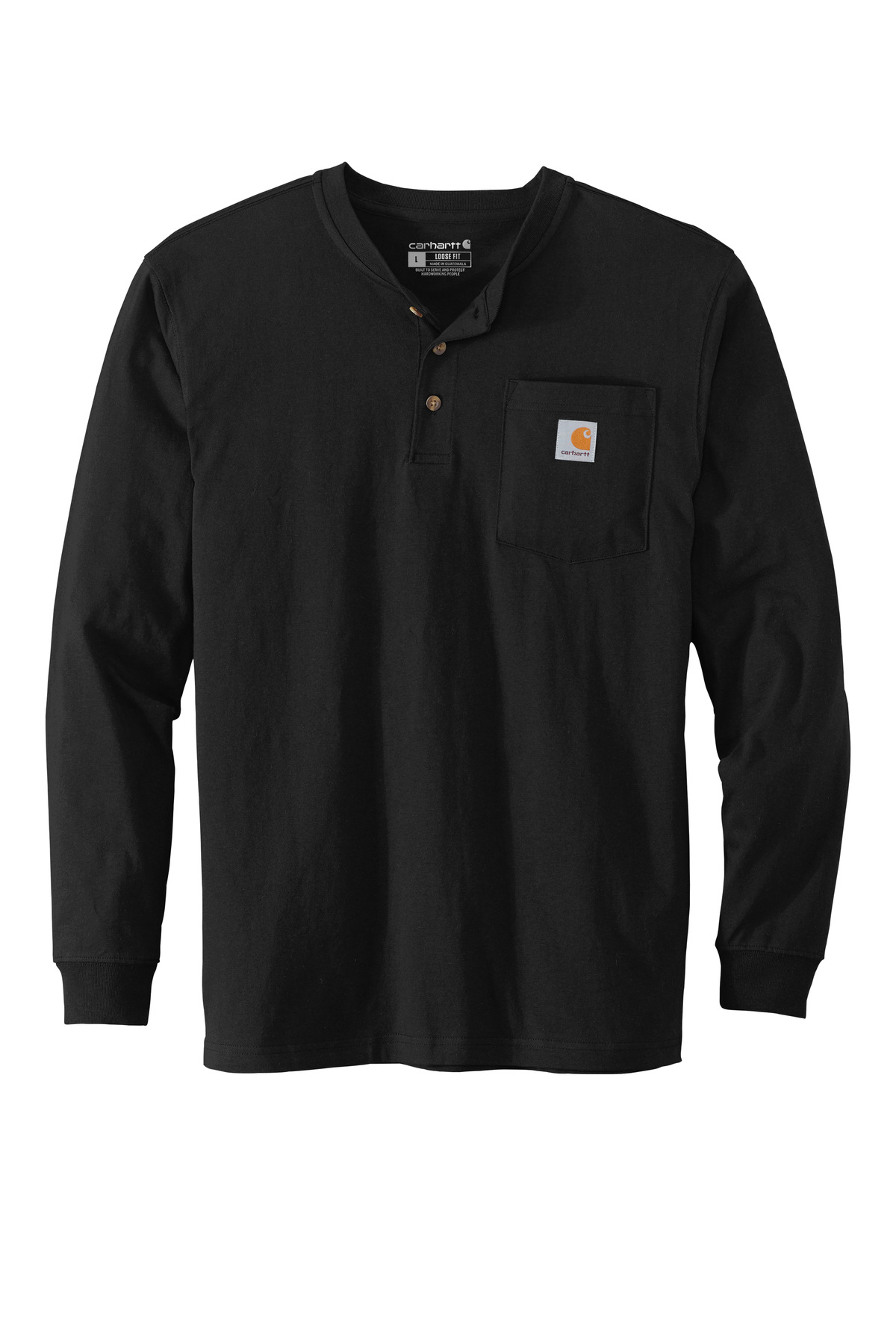Long Sleeve Henley T-Shirt
