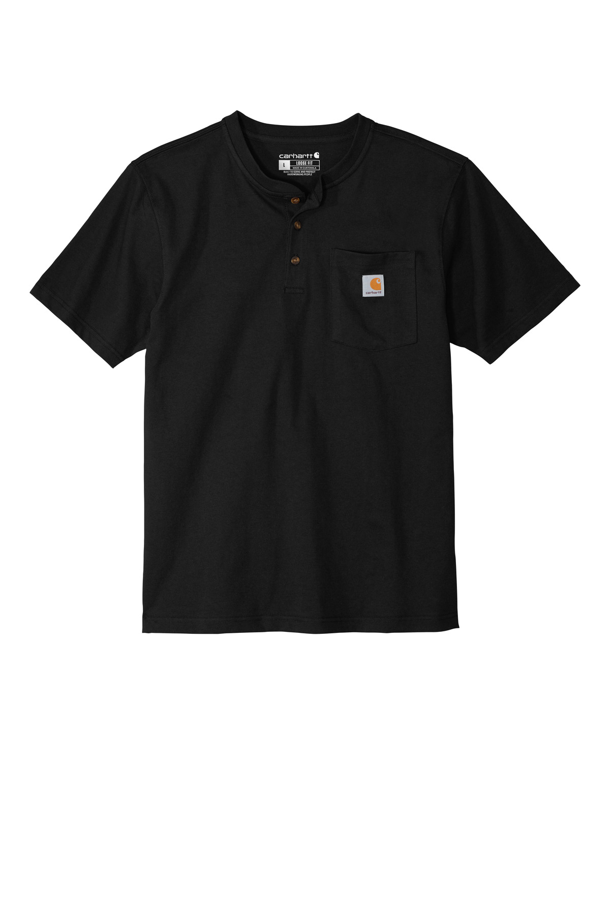 Short Sleeve Henley T-Shirt