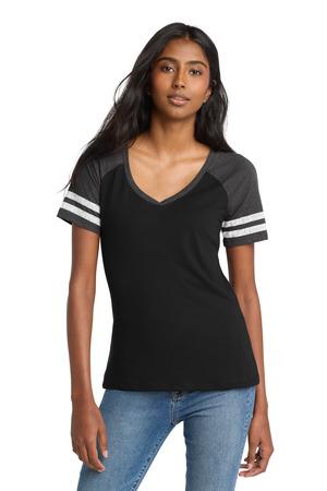 District Women’s Game V-Neck Tee