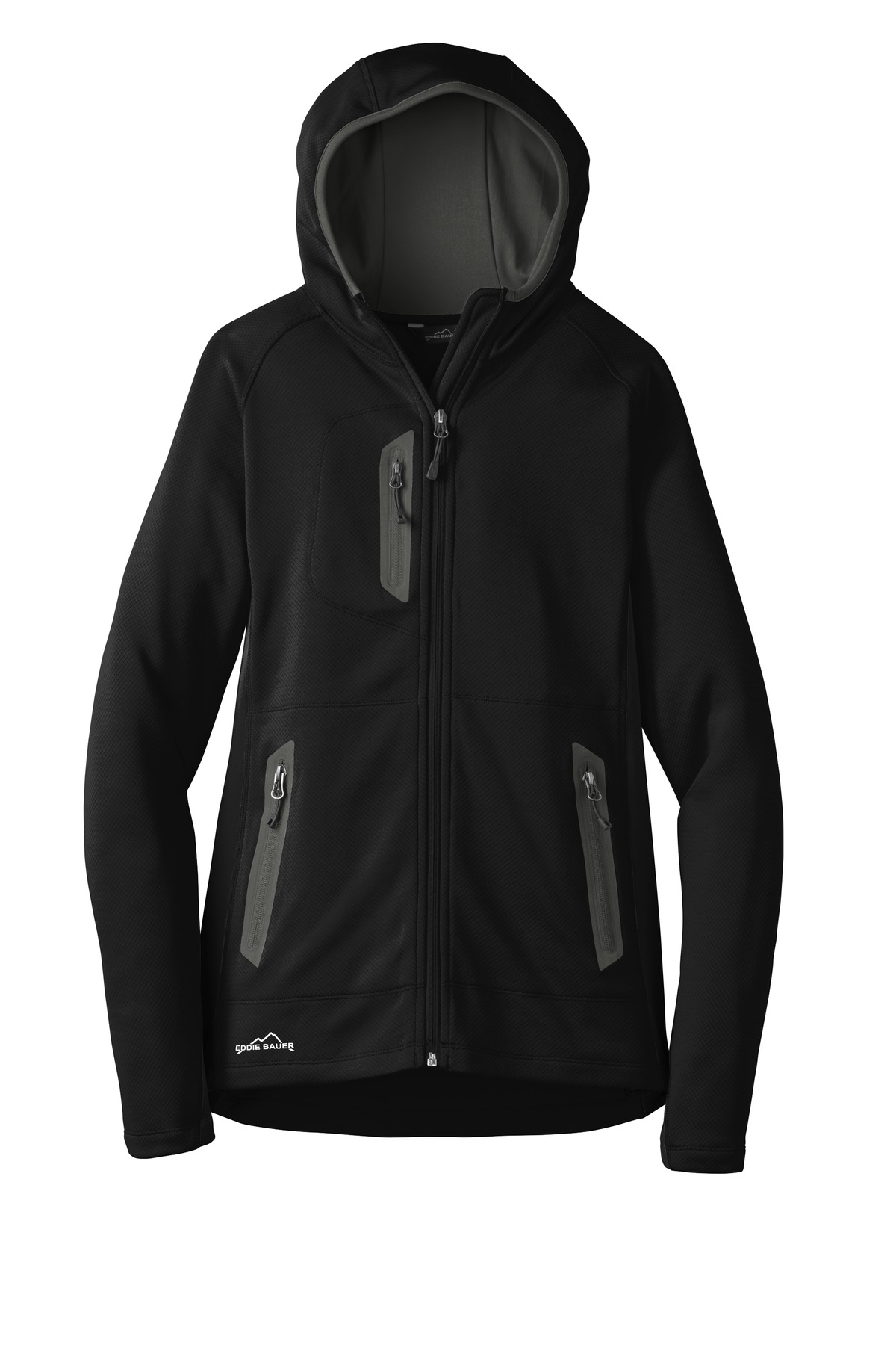 Eddie Bauer Ladies Sport Hooded Full-Zip Fleece Jacket