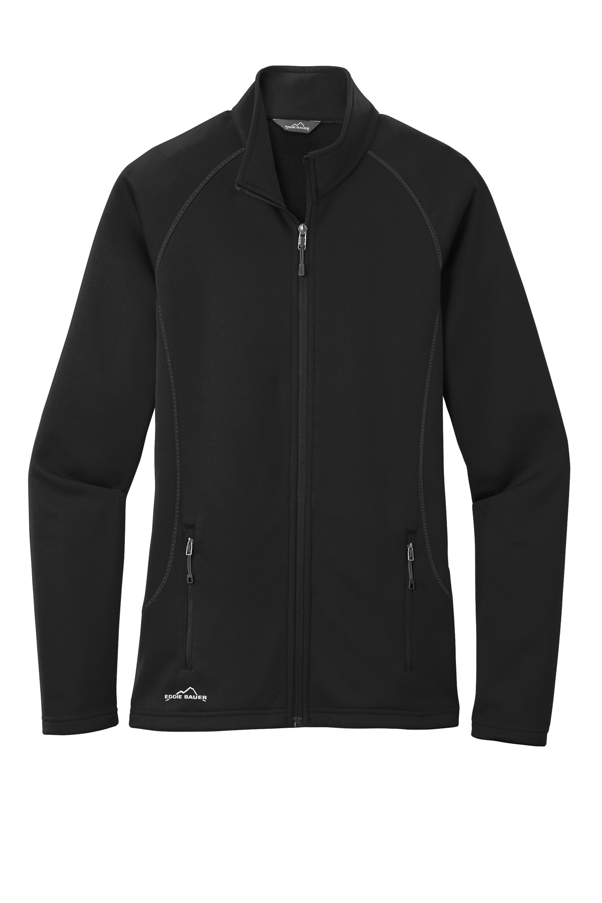 Eddie Bauer Ladies Smooth Fleece Base Layer Full-Zip.