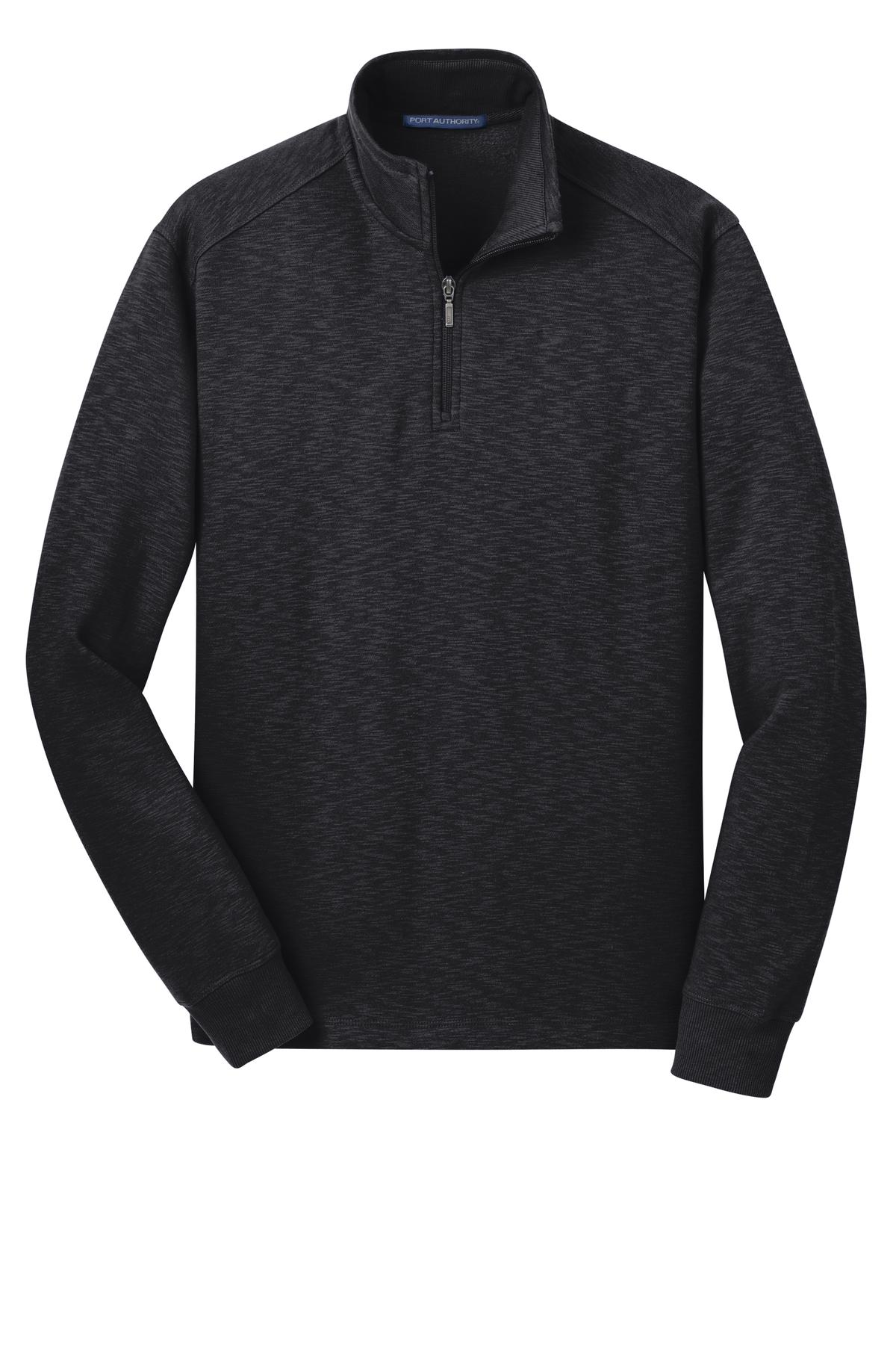 Port Authority Slub Fleece 1/4-Zip Pullover
