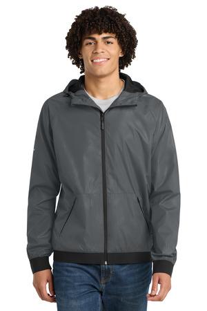 Sport-Tek Embossed Hooded Wind Jacket