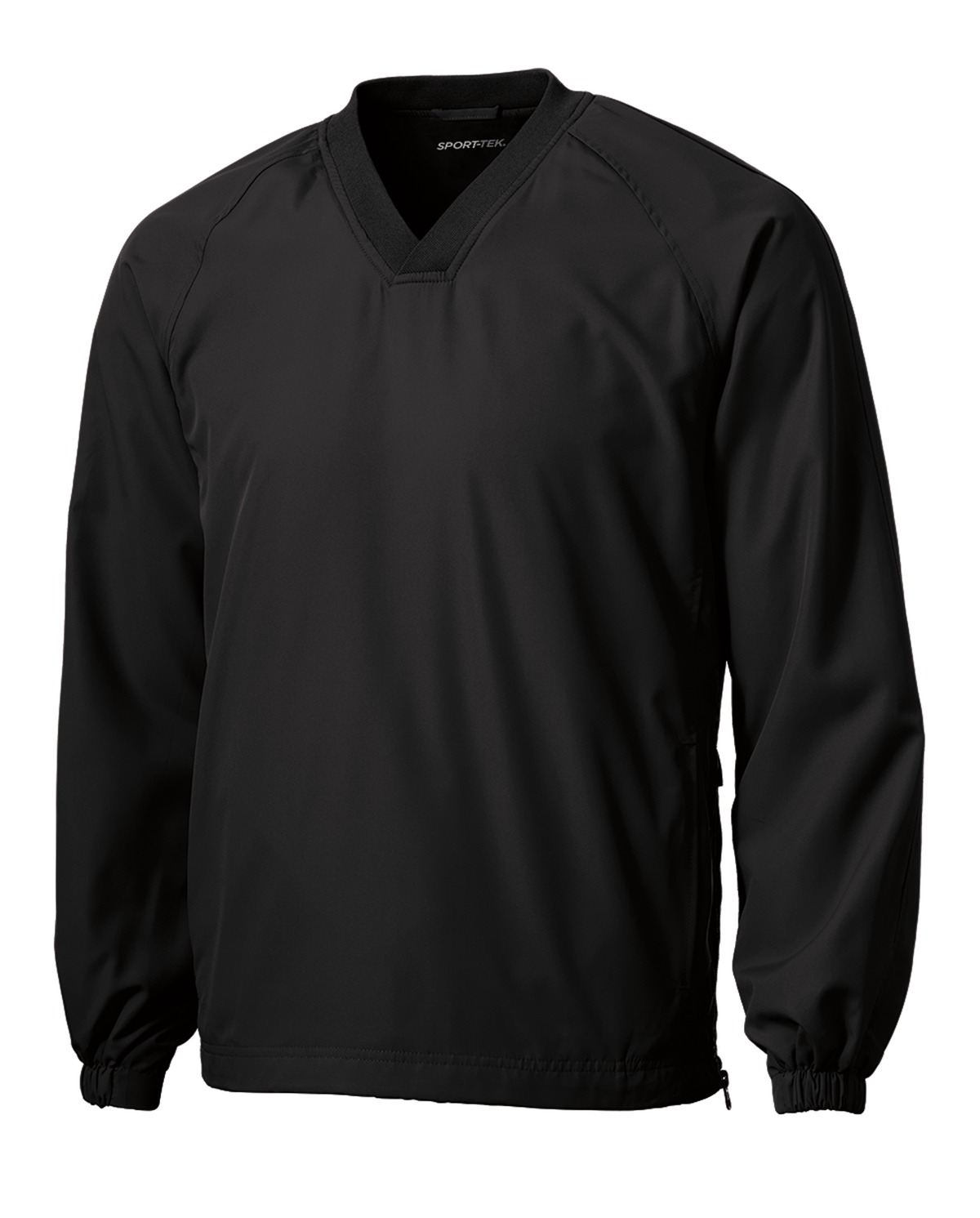 Sport-Tek V-Neck Raglan Wind Shirt