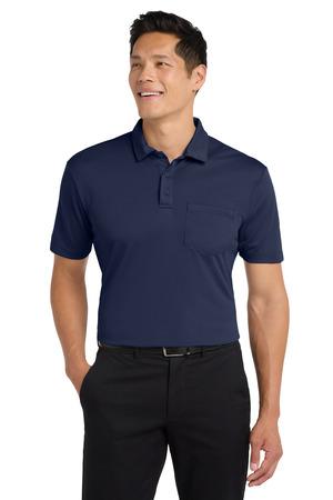 Port Authority Silk Touch Performance Pocket Polo