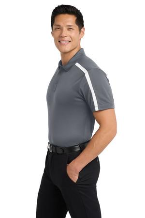 Port Authority Silk Touch Performance Colorblock Stripe Polo