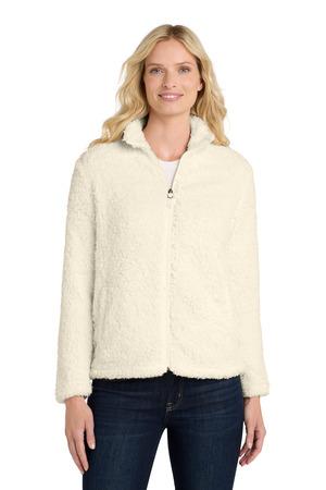 Ladies Cozy Fleece Jacket.