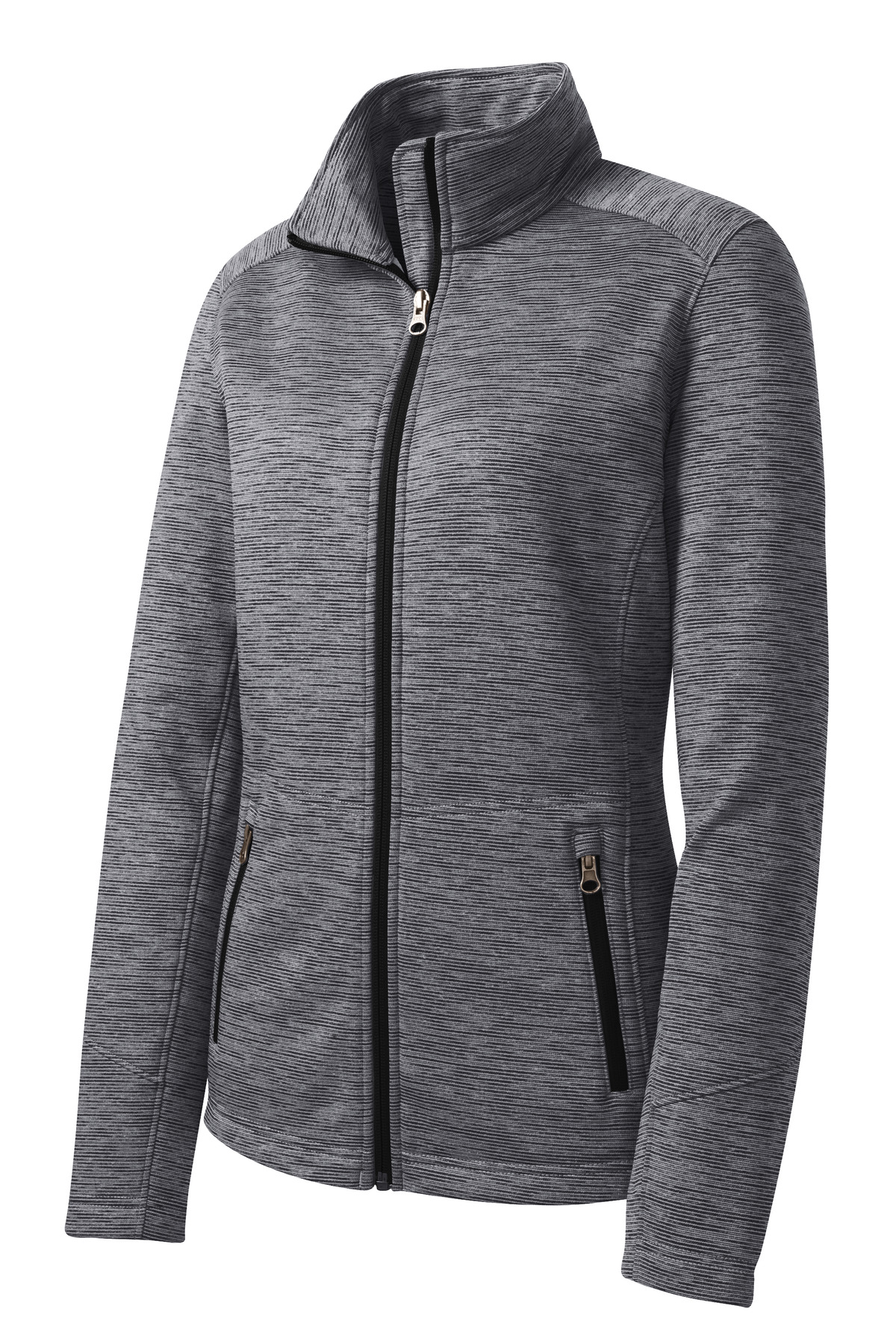Port Authority Ladies Digi Stripe Fleece Jacket