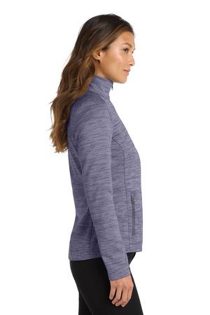 Port Authority Ladies Digi Stripe Fleece Jacket