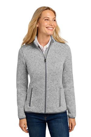 Port Authority Ladies Sweater Fleece Jacket