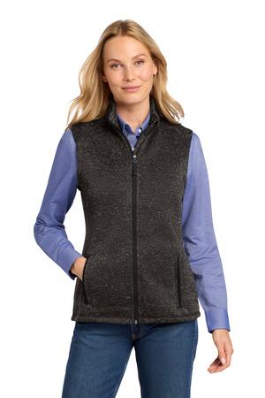 Ladies Sweater Fleece Vest
