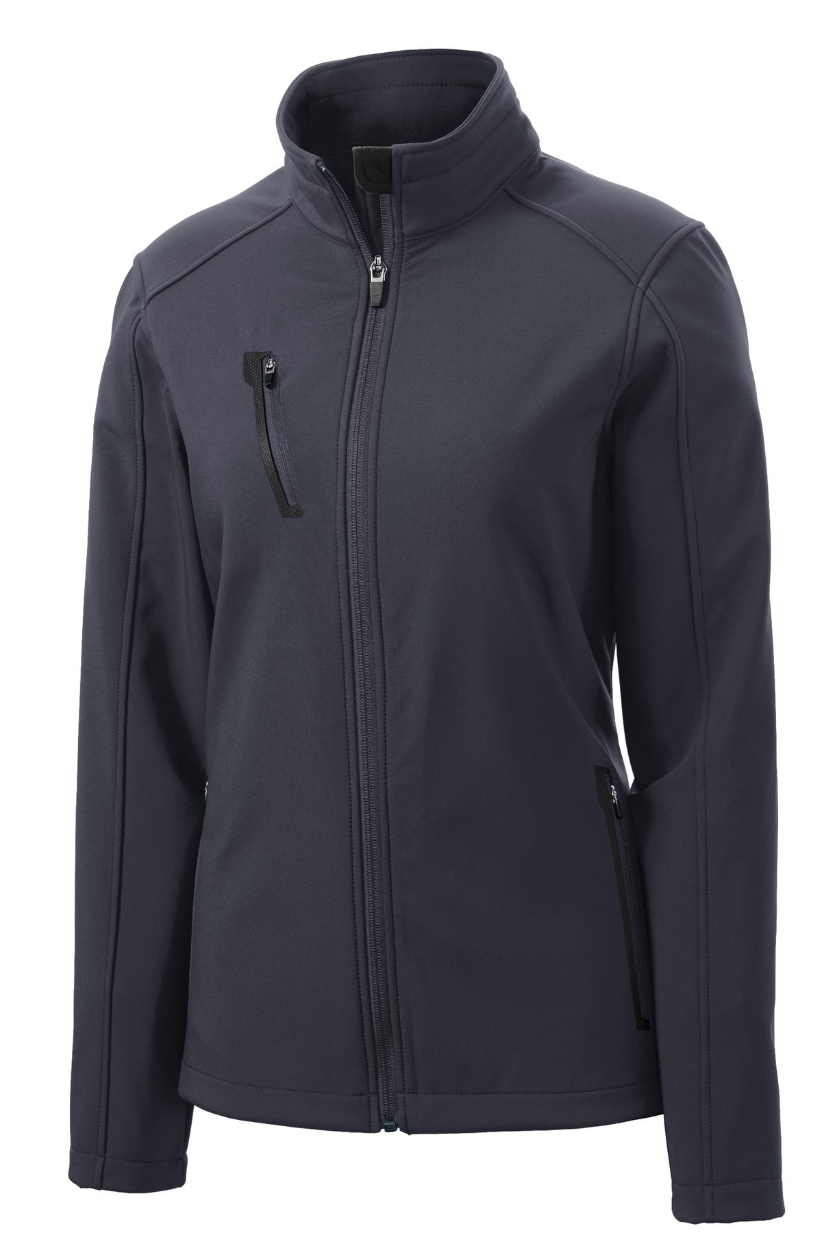PORT AUTHORITY® LADIES WELDED SOFT SHELL JACKET