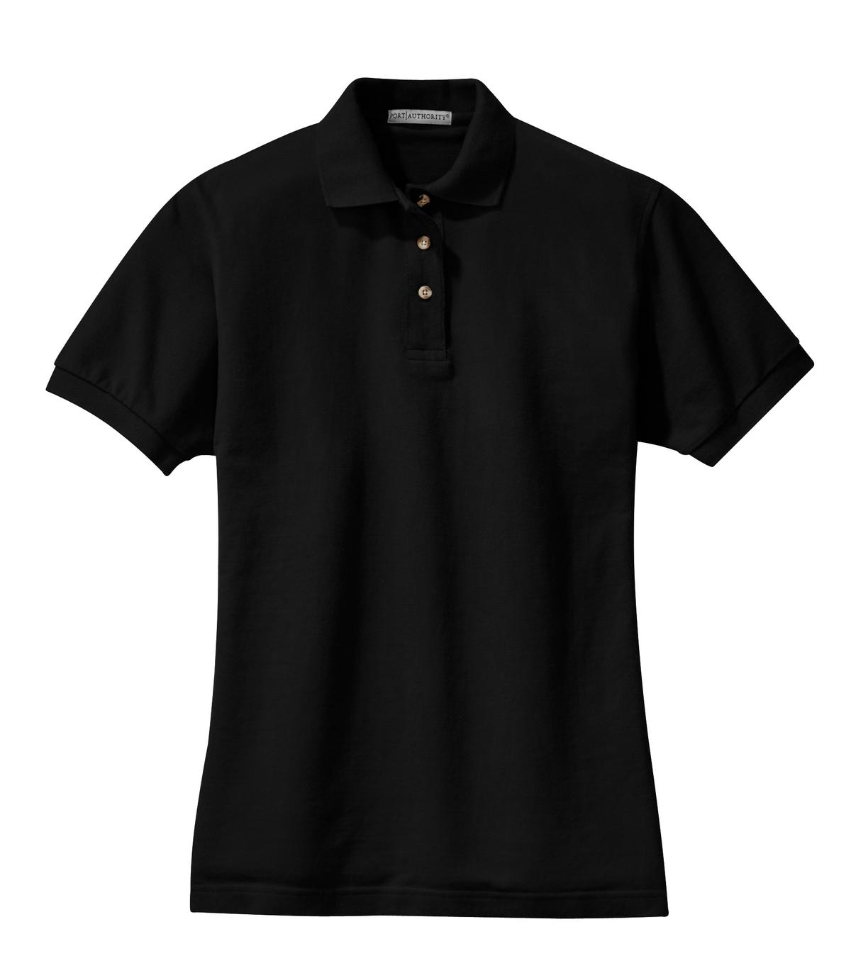 Port Authority Ladies Heavyweight Cotton Pique Polo