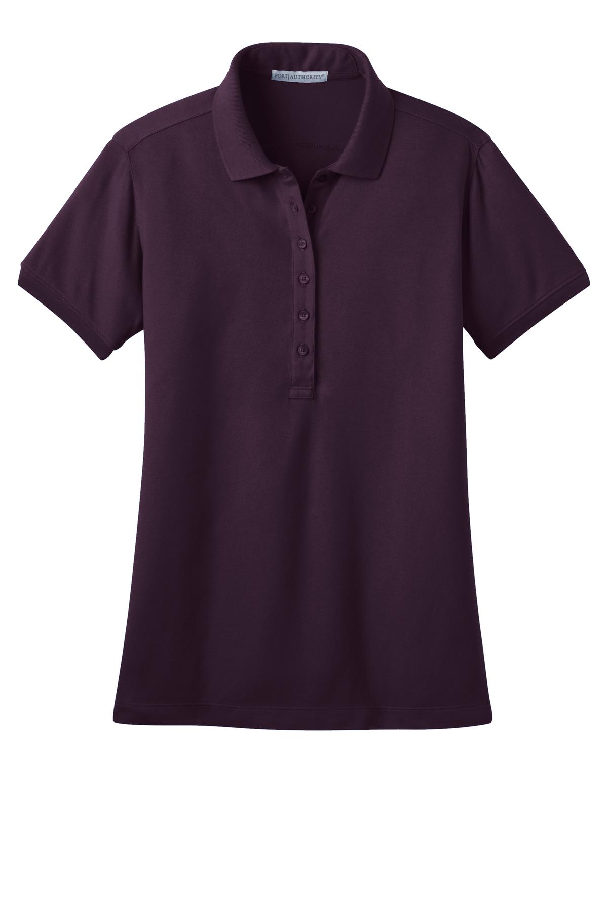 Port Authority Ladies Stretch Pique Polo