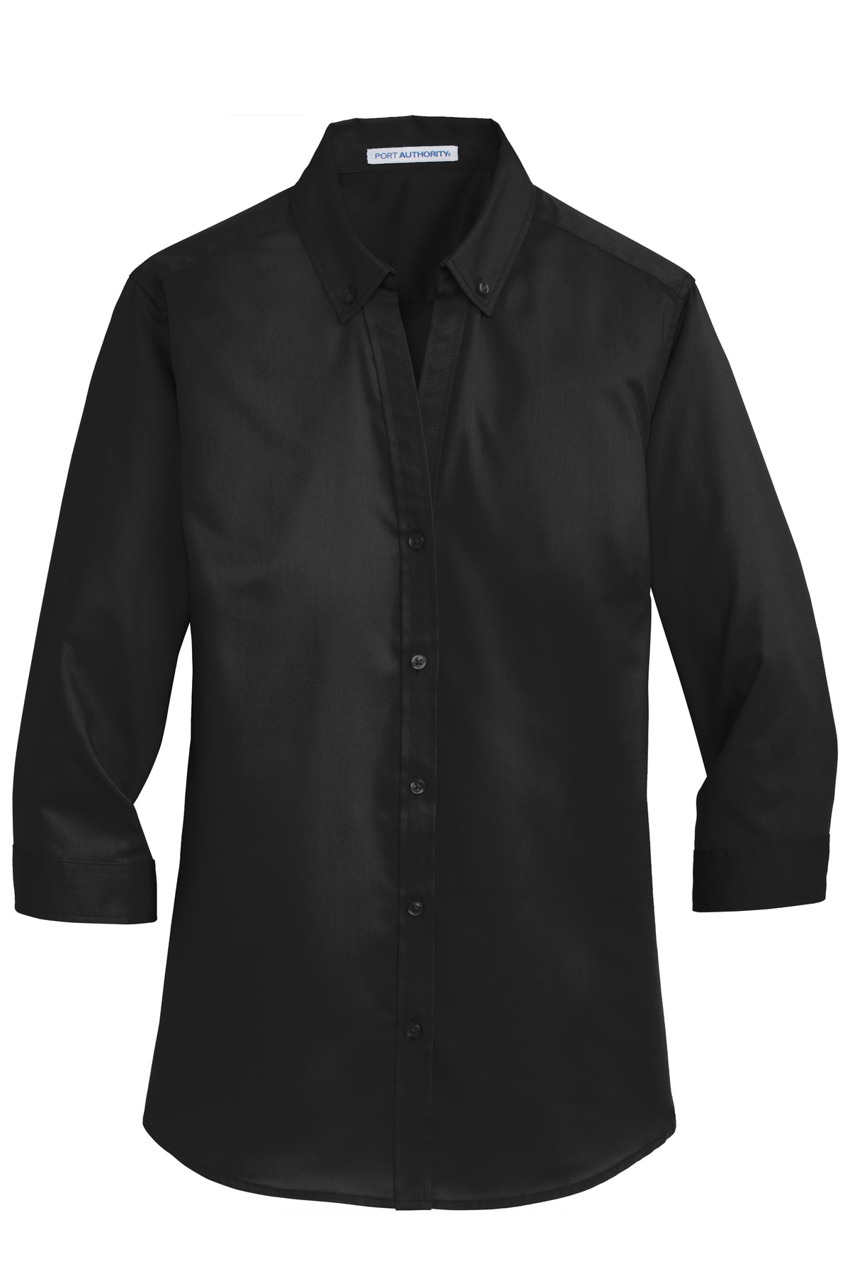Port Authority Ladies 3/4-Sleeve SuperPro Twill Shirt