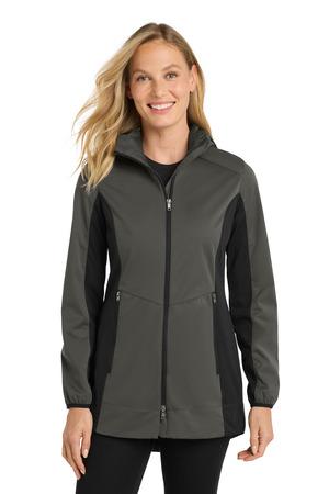 Port Authority Ladies Active Hooded Soft Shell Jacket