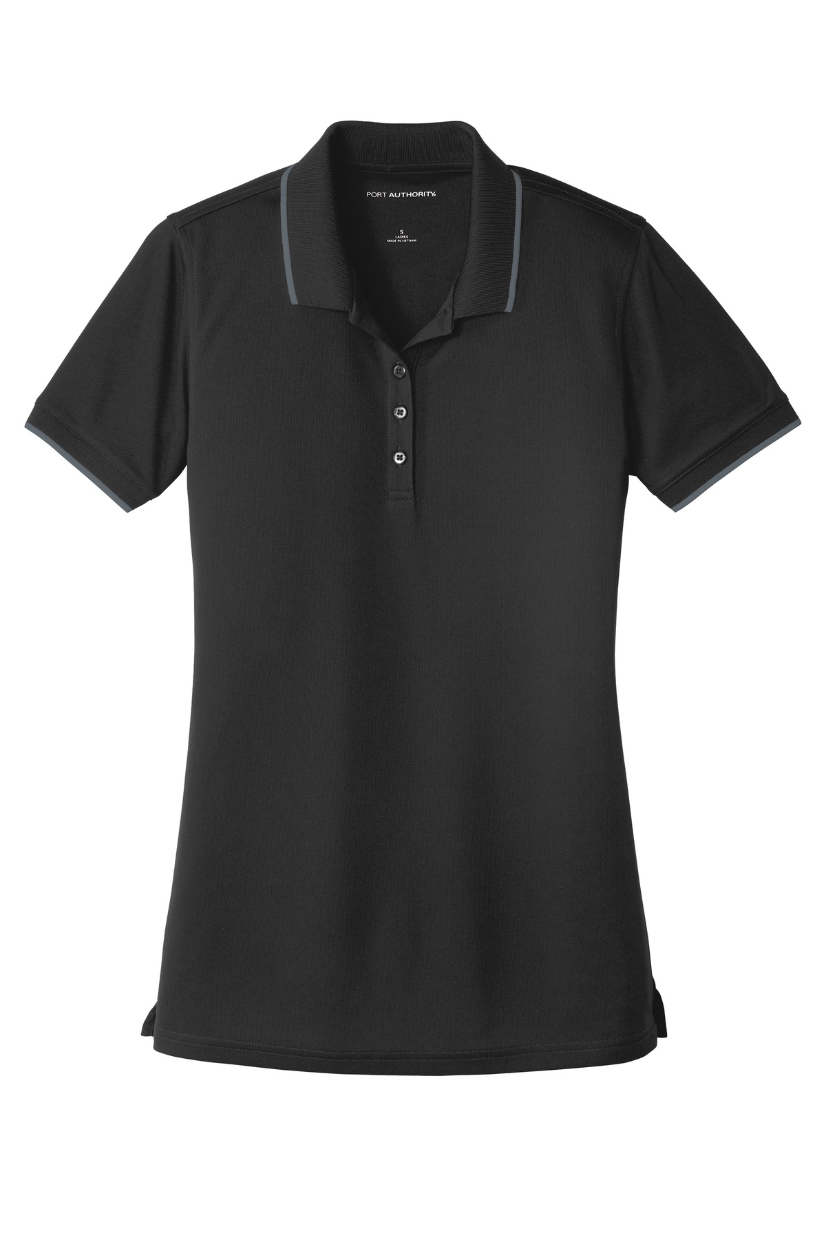 Port Authority Ladies Dry Zone UV Micro-Mesh Tipped Polo
