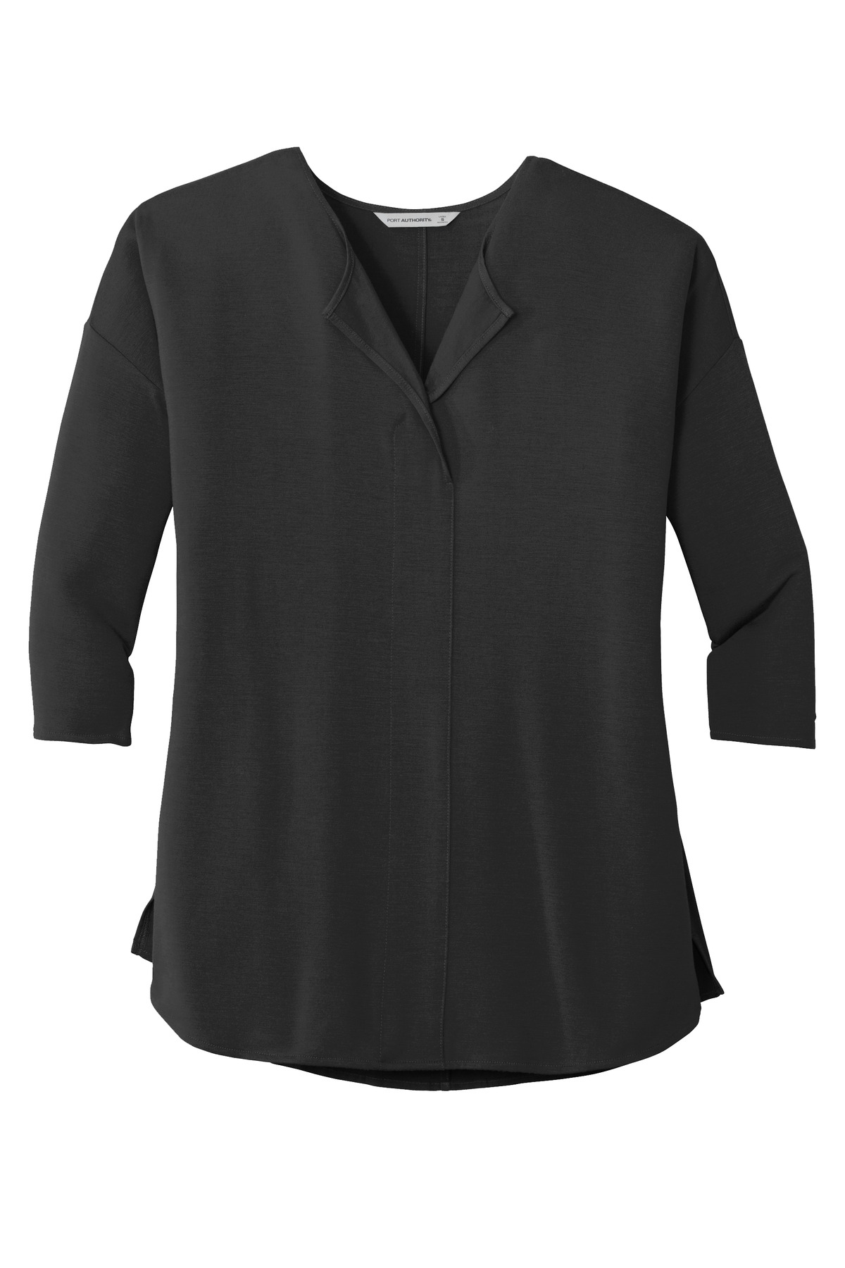 Port Authority Ladies Concept 3/4-Sleeve Soft Split Neck Top