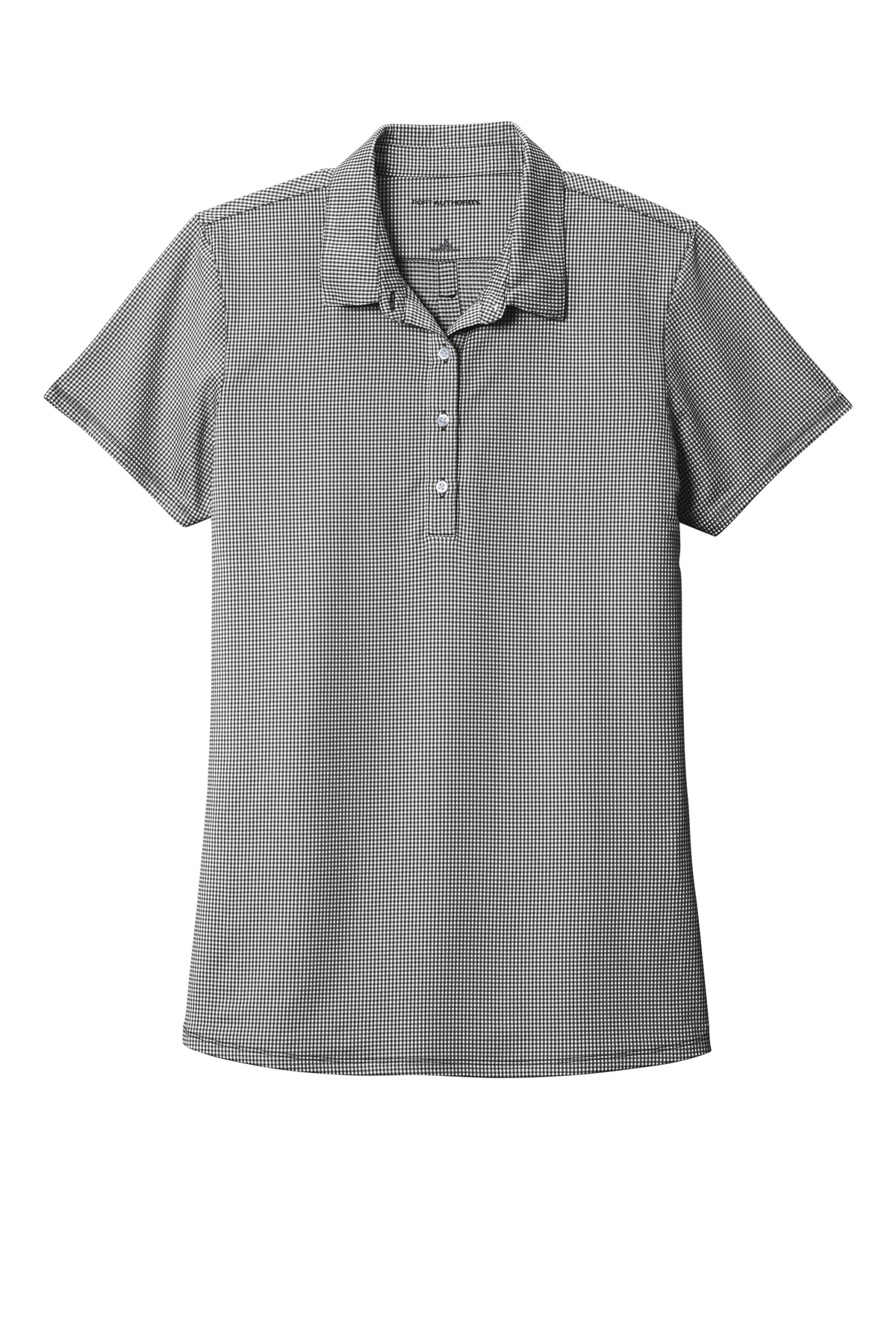 Ladies Gingham Polo