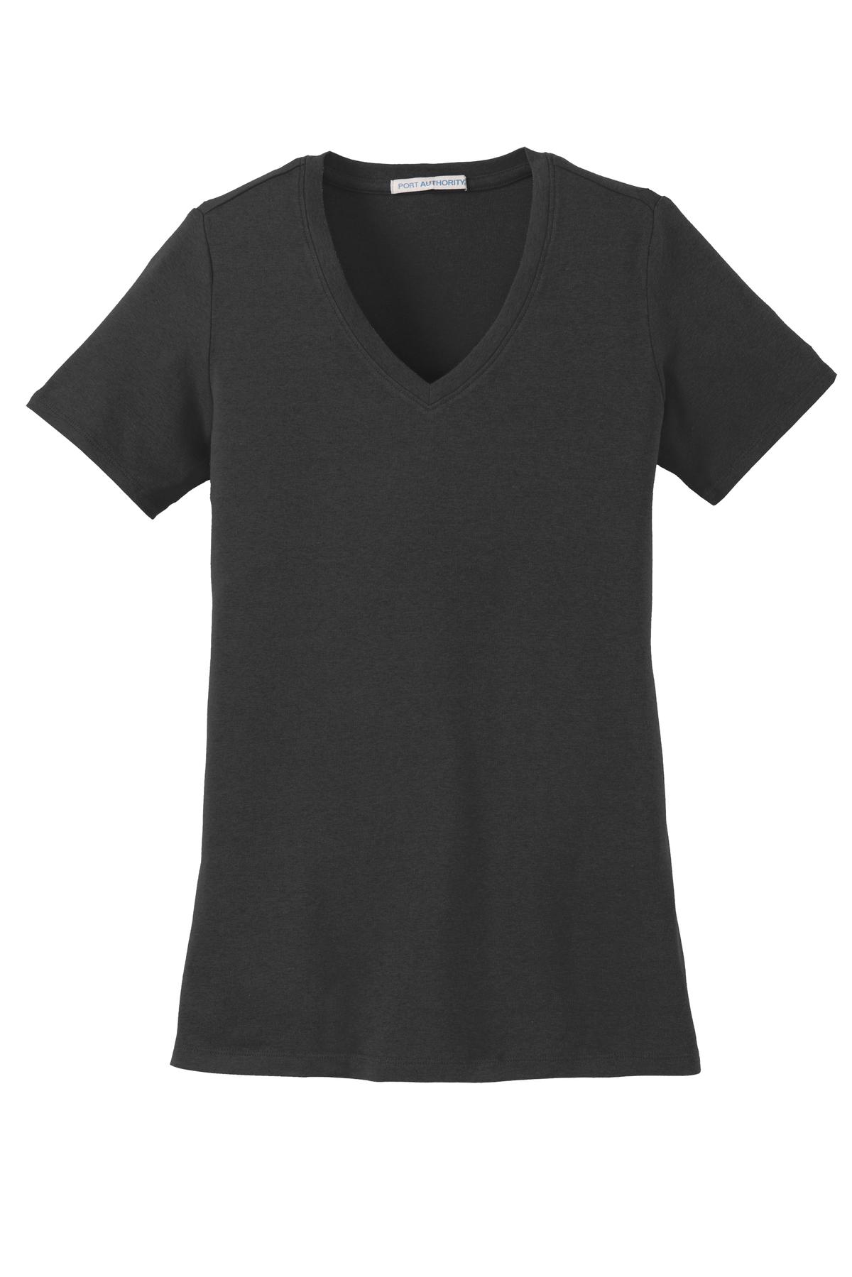 Port Authority Ladies Concept Stretch V-Neck Tee