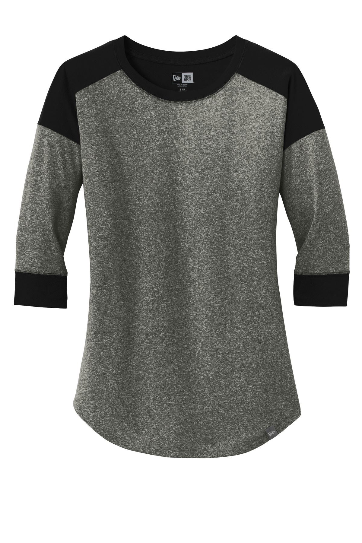 New Era Ladies Heritage Blend 3/4-Sleeve Baseball Raglan Tee