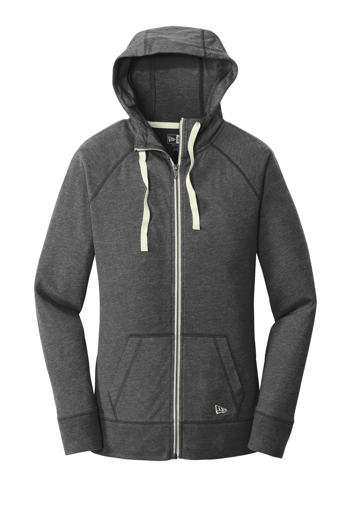 New Era Ladies Sueded Cotton Blend Full-Zip Hoodie