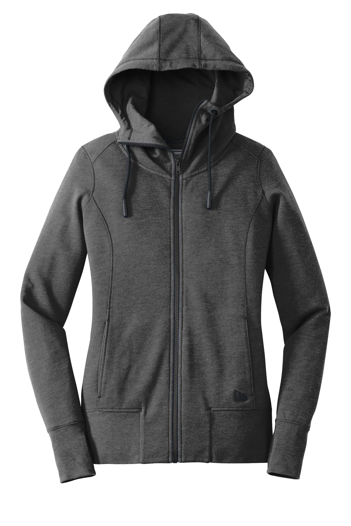 New Era Ladies Tri-Blend Fleece Full-Zip Hoodie