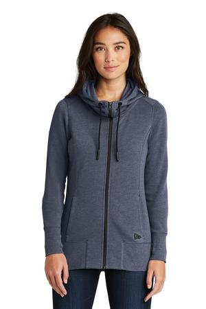 New Era Ladies Tri-Blend Fleece Full-Zip Hoodie