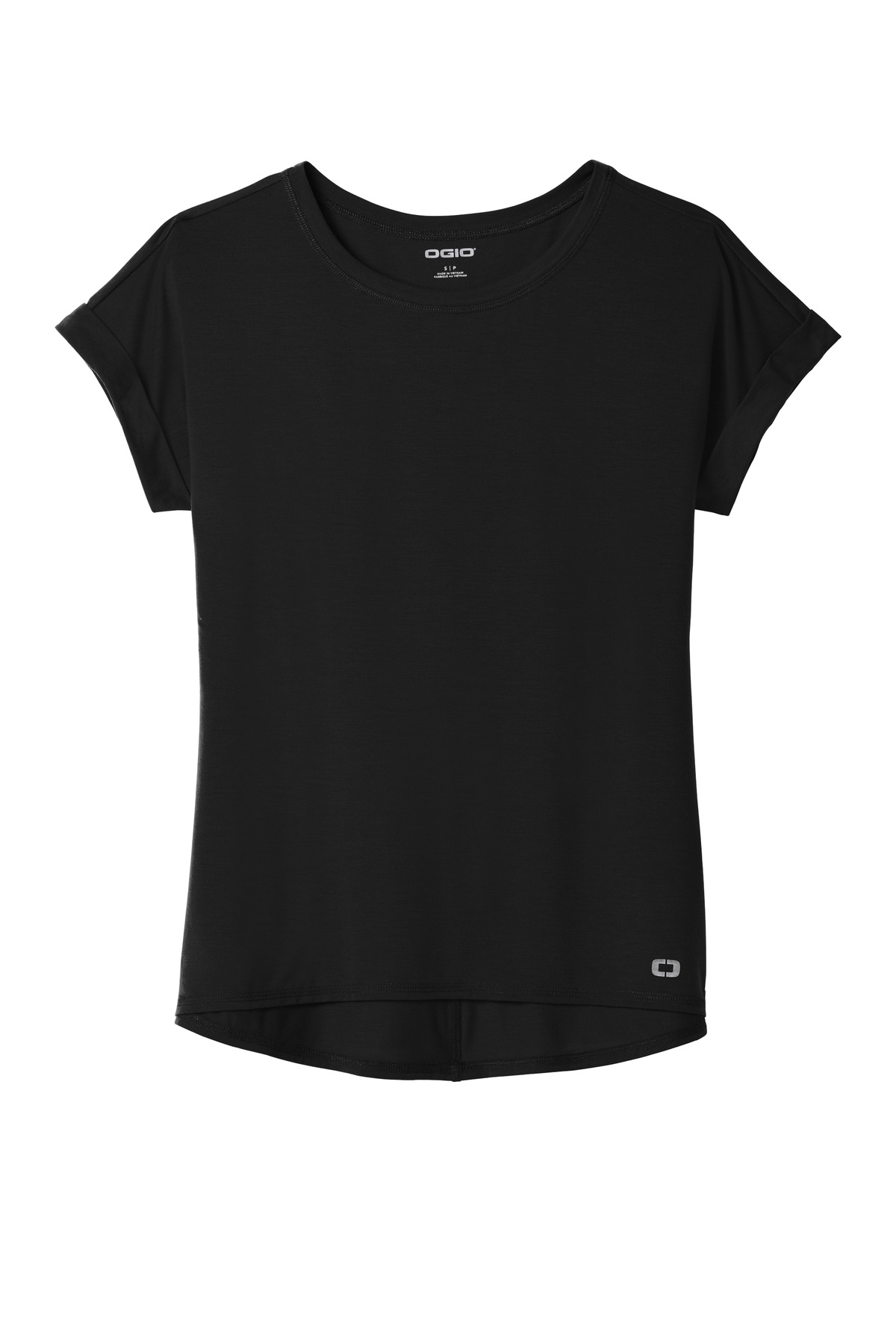 OGIO Ladies Luuma Cuffed Short Sleeve