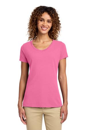 Port & Company Ladies Fan Favorite V-Neck Tee