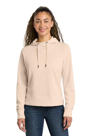 Ladies Lightweight French Terry Pullover Hoodie.