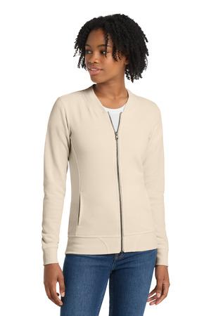 Ladies Lightweight French Terry Bomber.