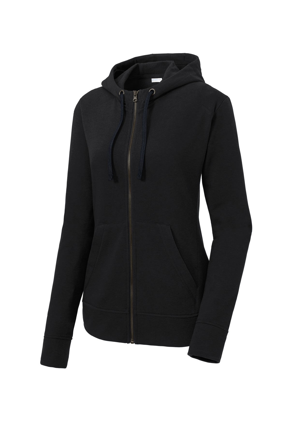 Ladies PosiCharge Tri-Blend Wicking Fleece Full-Zip Hooded Jacket