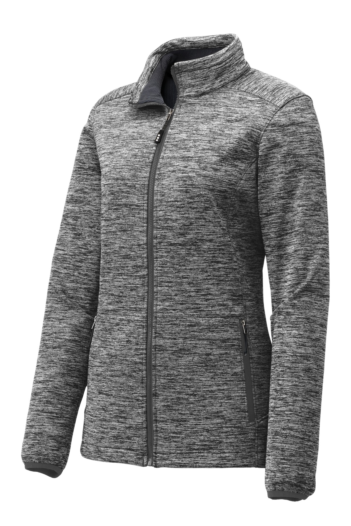 Sport-Tek Ladies PosiCharge Electric Heather Soft Shell Jacket