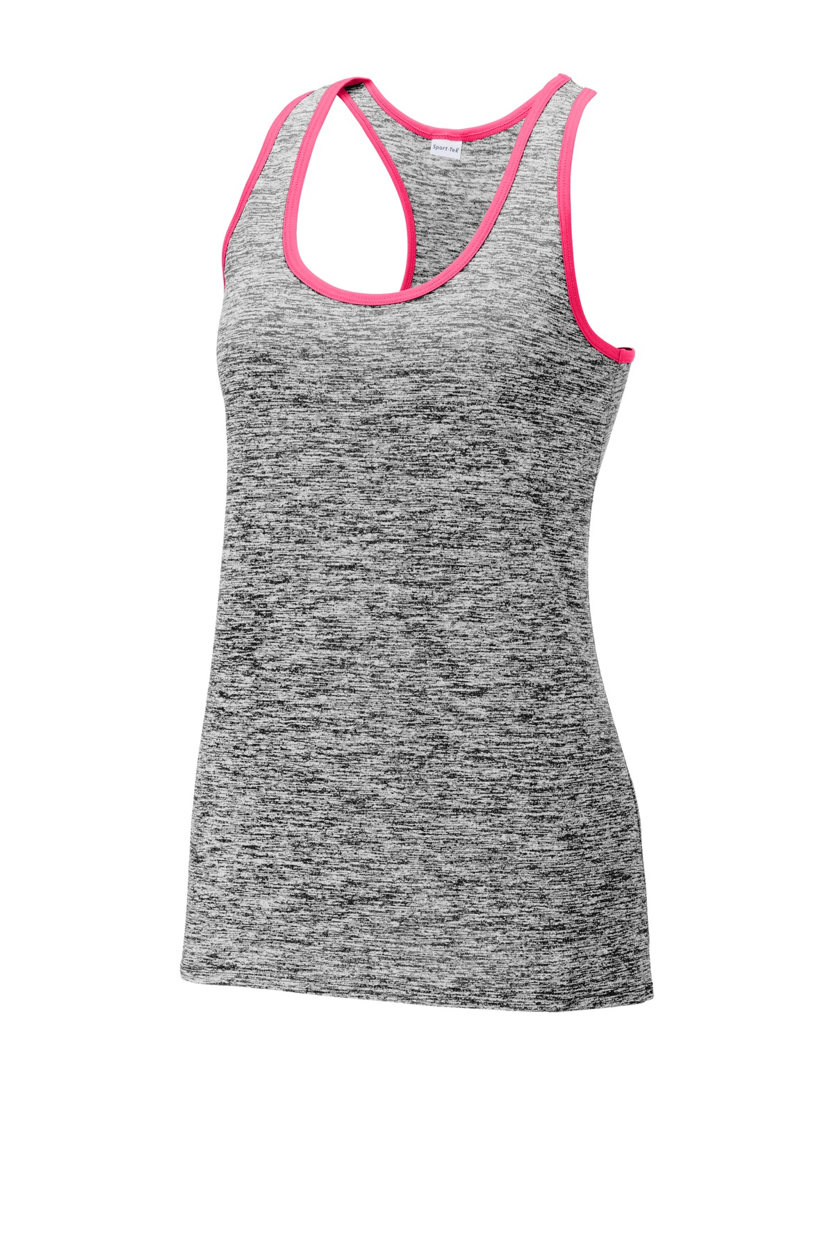 Sport-Tek Ladies PosiCharge Electric Heather Racerback Tank