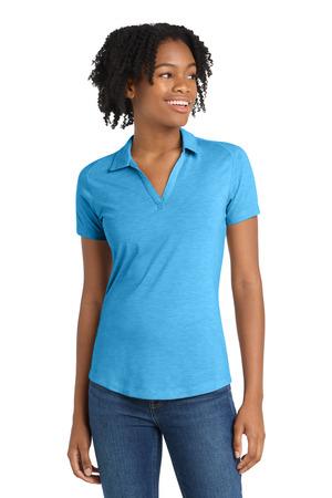 Sport-Tek Ladies PosiCharge Tri-Blend Wicking Polo