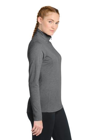 Sport-Tek Ladies PosiCharge Tri-Blend Wicking 1/4-Zip Pullover