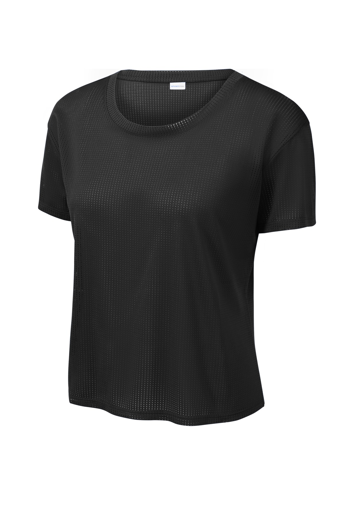 Sport-Tek Ladies PosiCharge Draft Crop Tee.