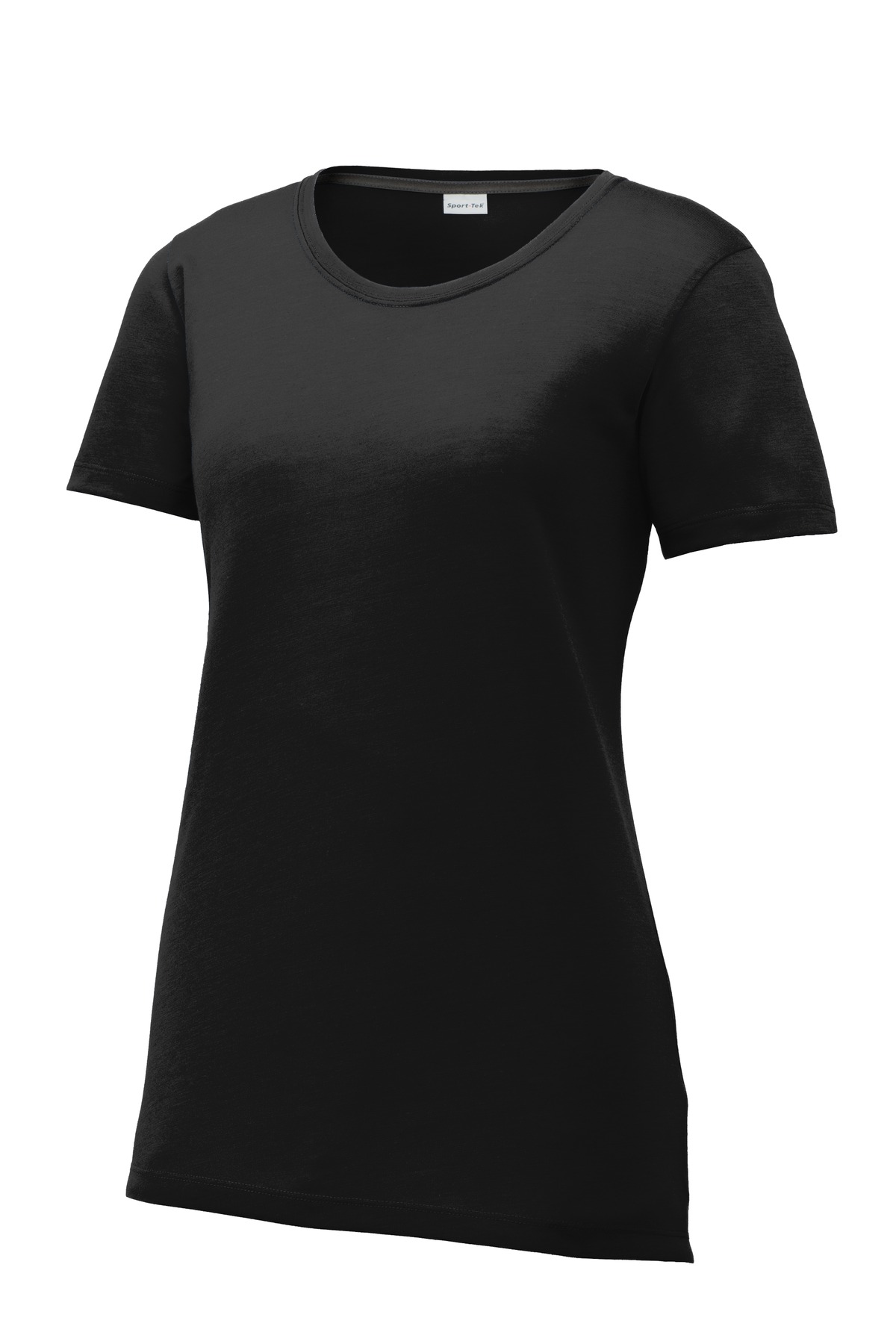 Sport-Tek Ladies PosiCharge Competitor Cotton Touch Scoop Neck Tee