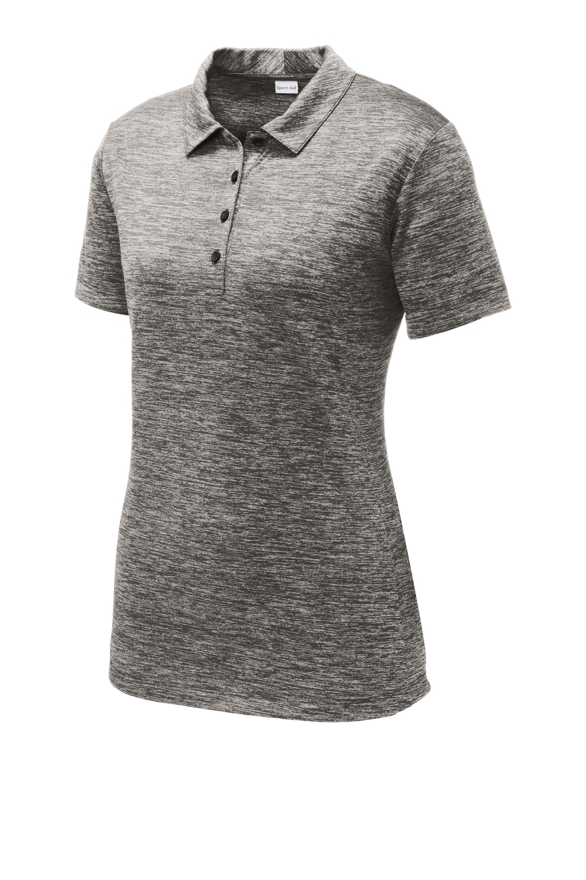 Sport-Tek Ladies PosiCharge Electric Heather Polo