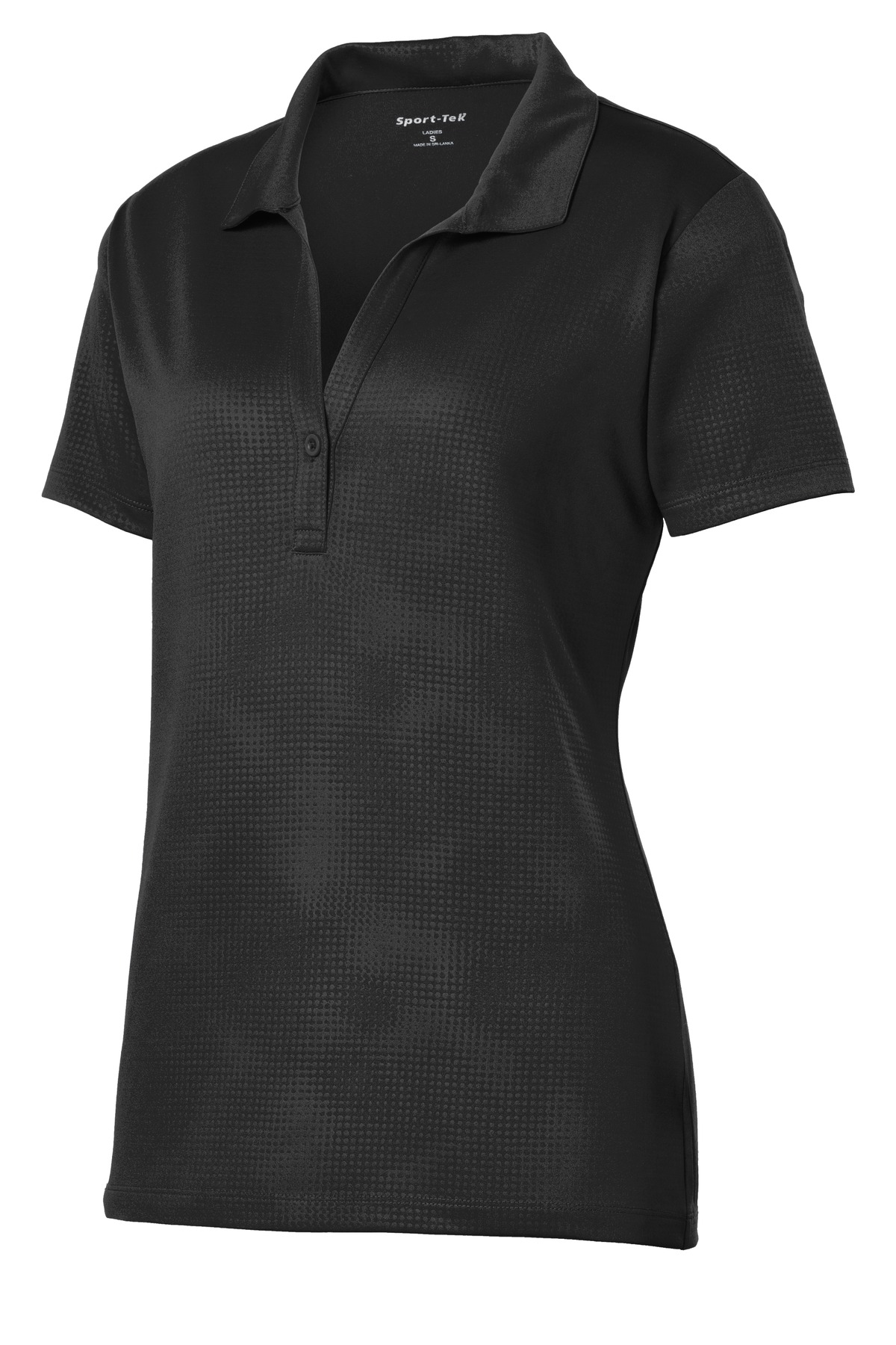 Sport-Tek Ladies Embossed PosiCharge Tough Polo
