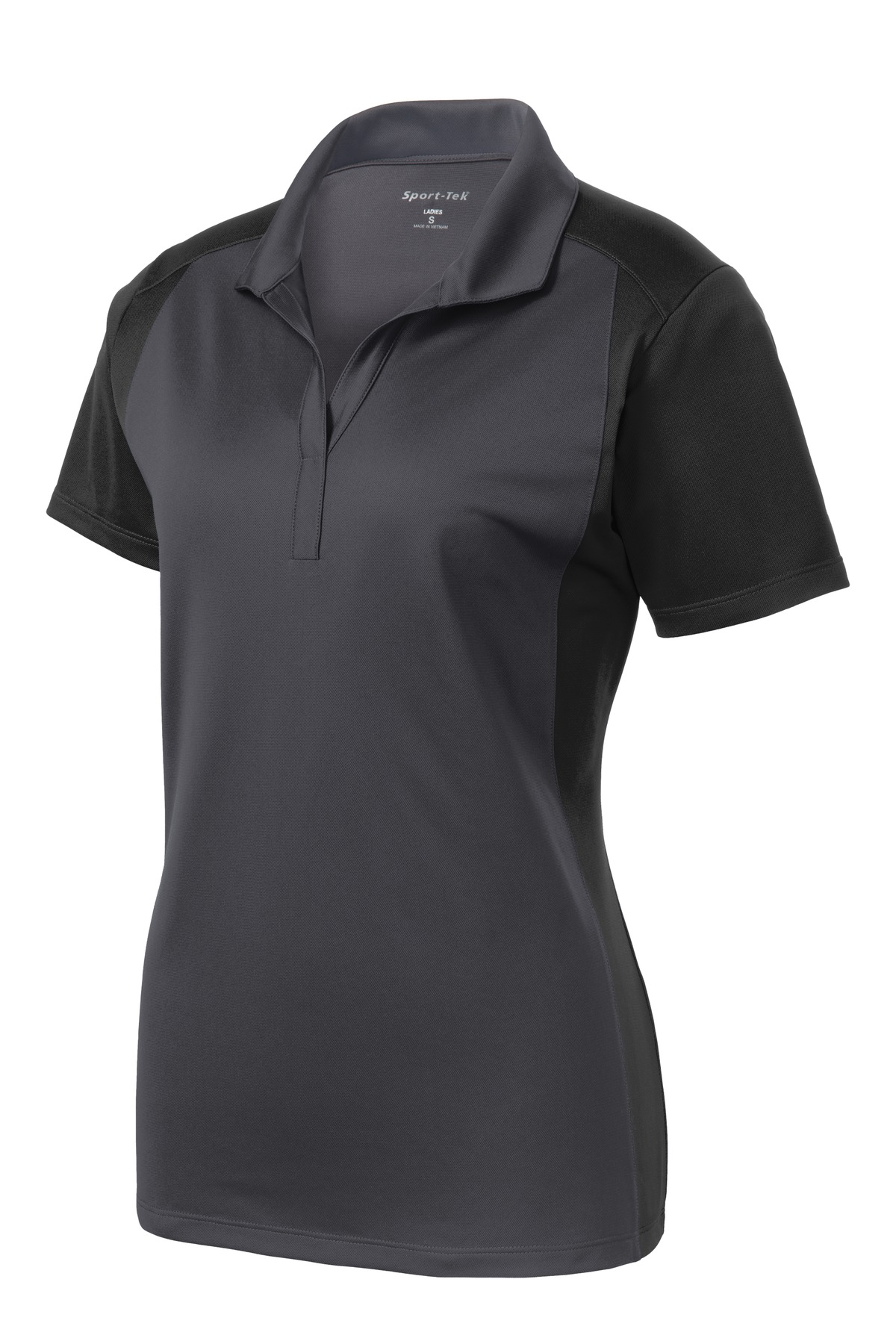 Sport-Tek Ladies Colorblock Micropique Sport-Wick Polo