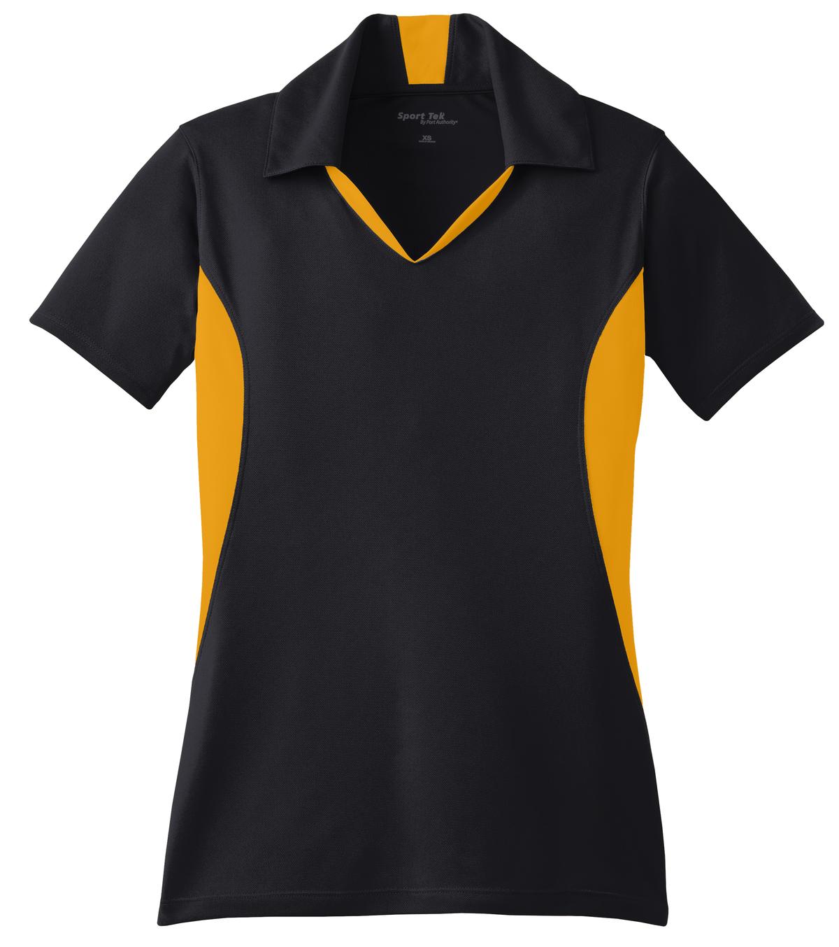 Sport-Tek Ladies Side Blocked Micropique Sport-Wick Polo