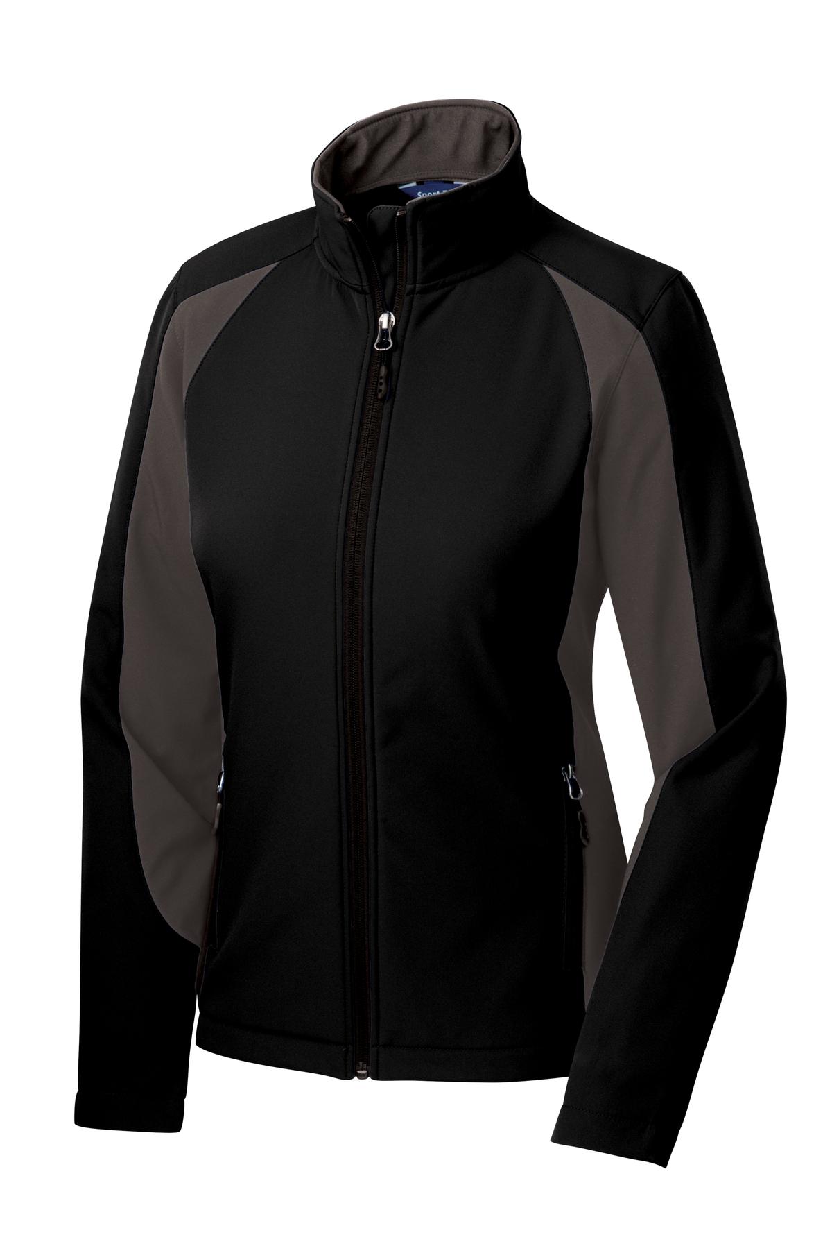 Sport-Tek Ladies Colorblock Soft Shell Jacket