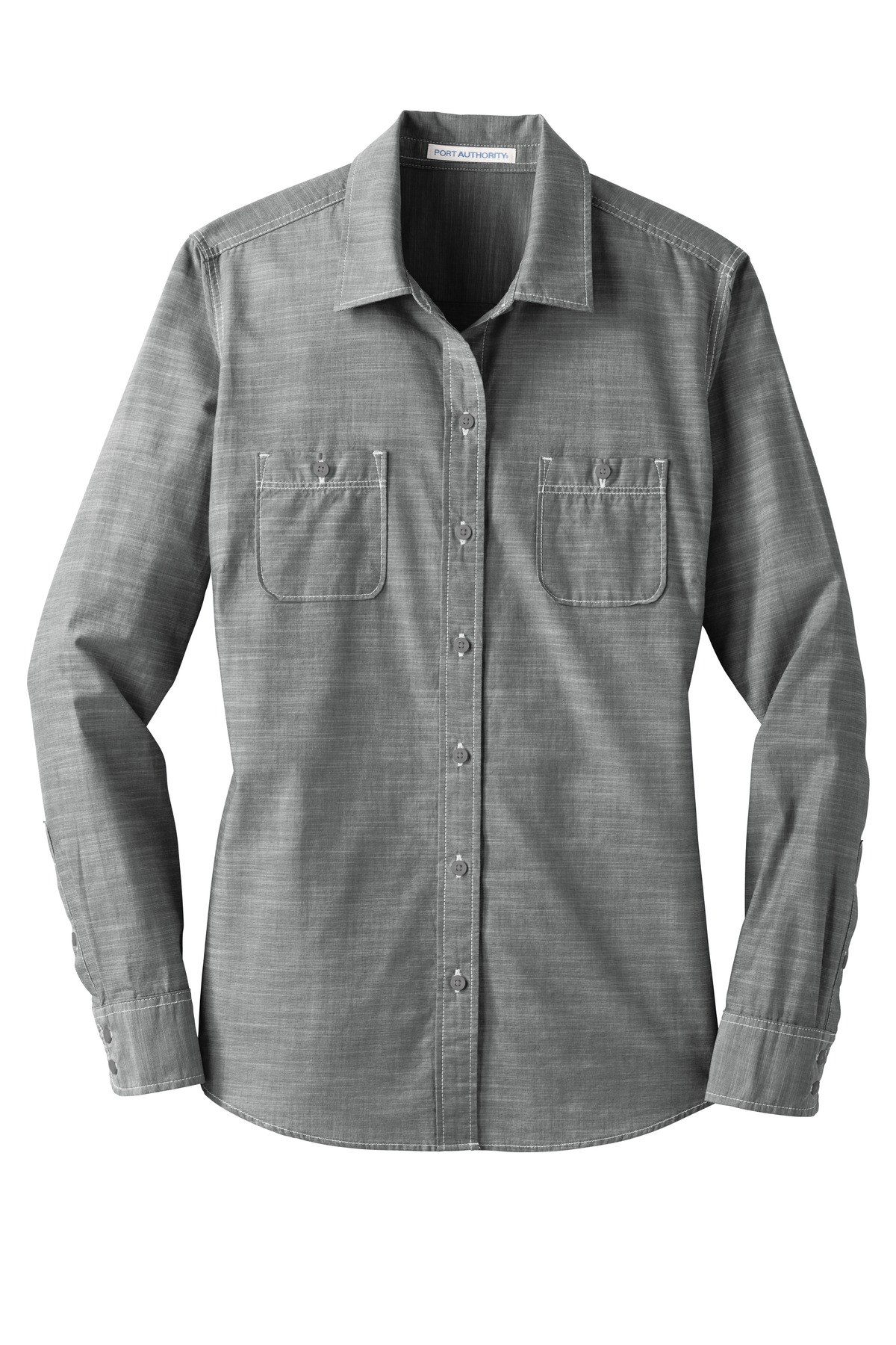 Port Authority Ladies Slub Chambray Shirt