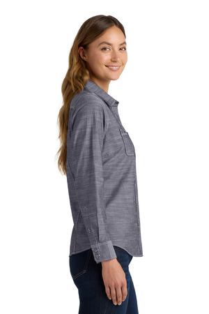 Port Authority Ladies Slub Chambray Shirt