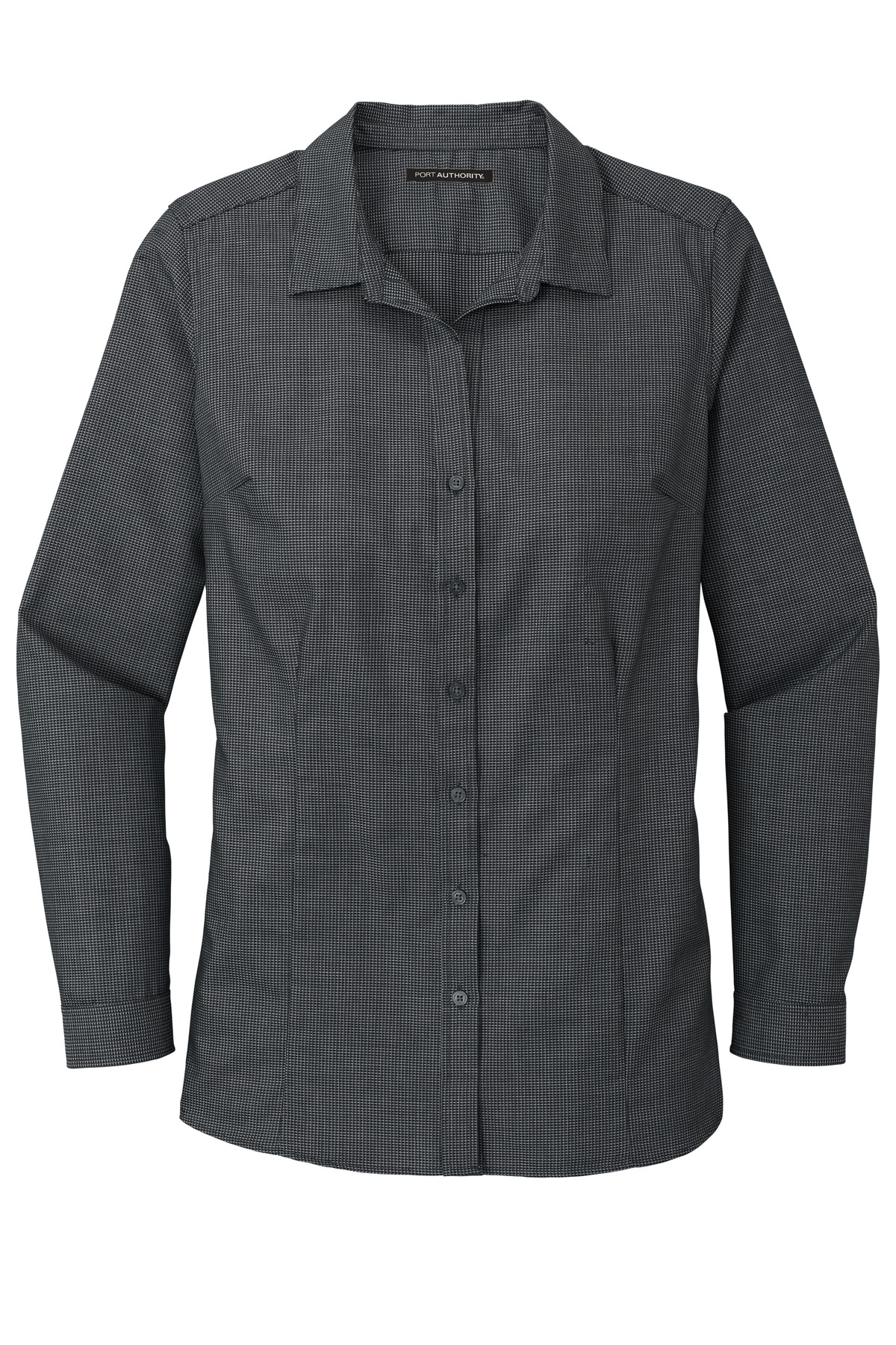 Ladies Pincheck Easy Care Shirt