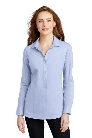 Ladies Pincheck Easy Care Shirt