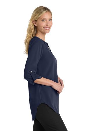 Port Authority Ladies 3/4-Sleeve Tunic Blouse