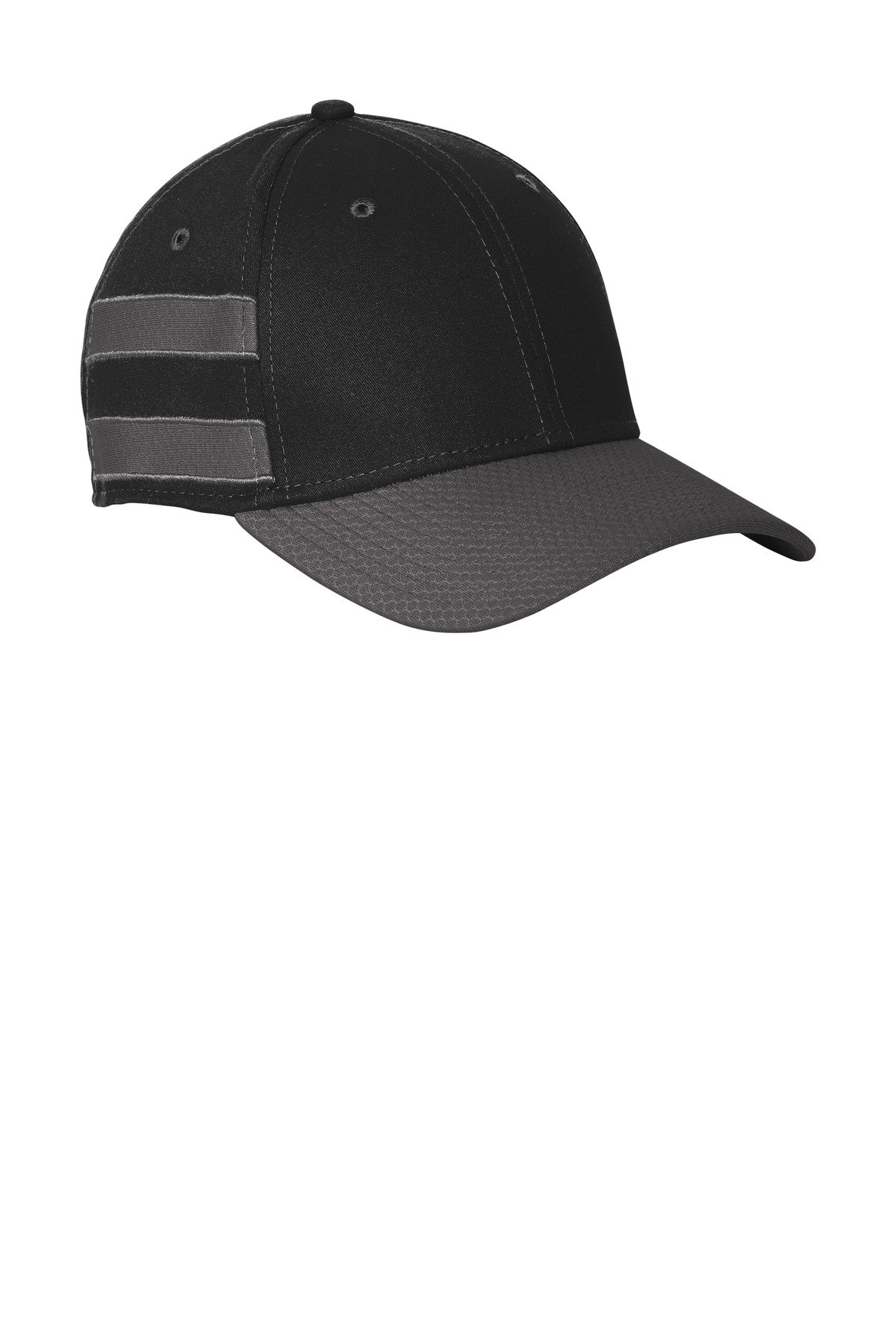 Stretch Cotton Striped Cap